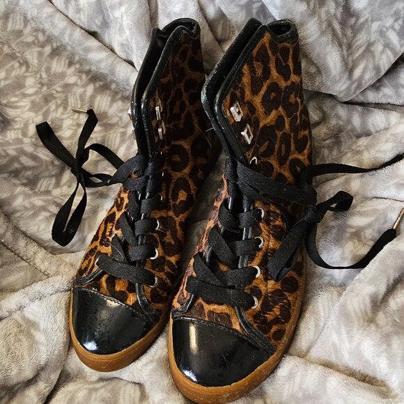 Michael Kors Calf Hair Hightops - Picture 3 of 9